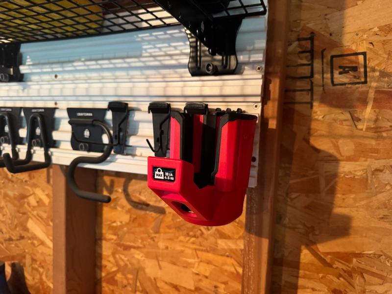 CRAFTSMAN VERSATRACK 3 -Piece 5.1-in RED/BLACK Plastic Multipurpose ...