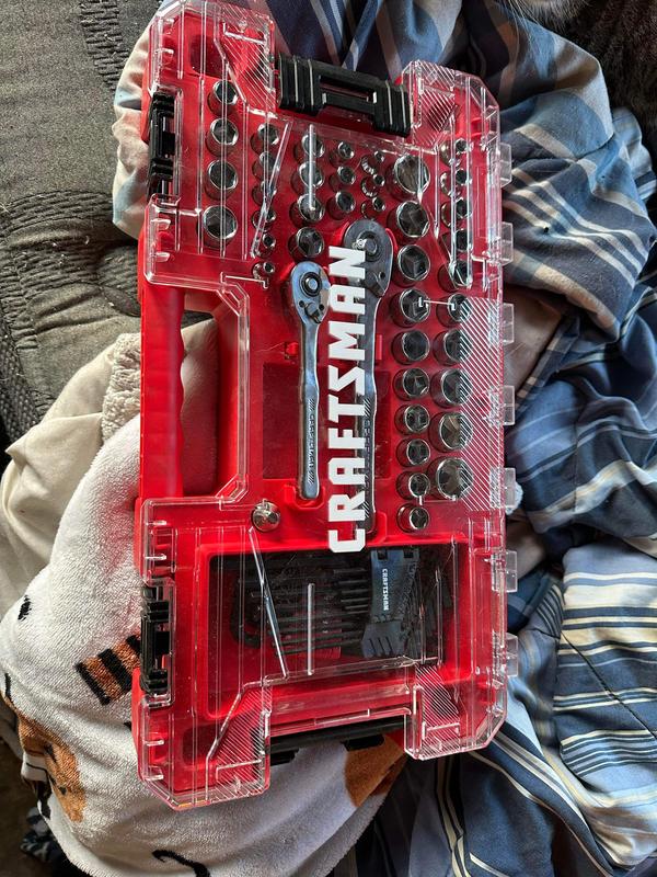 VersaStack™ mechanics tool set standard (SAE) and metric with case