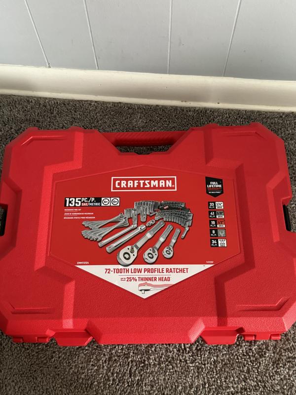 Craftsman 135-Piece Mechanics Tool Set - CMMT12124 | Blain's Farm
