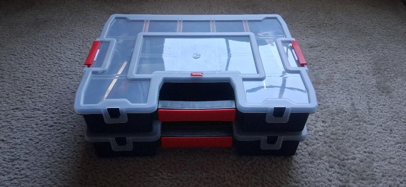 14-Compartment Medium Parts Organizer (2-Pack)