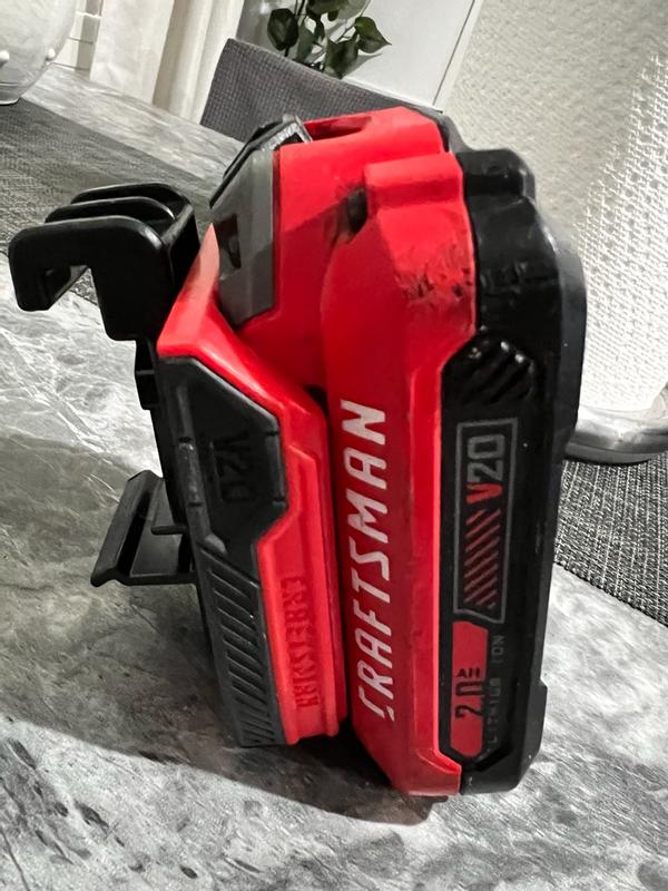 CRAFTSMAN VERSATRACK 3 -Piece 3.75-in RED/BLACK Plastic Multipurpose ...