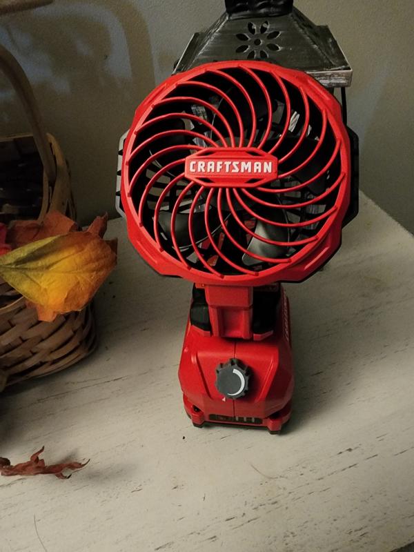 Craftsman 20 volt discount fan