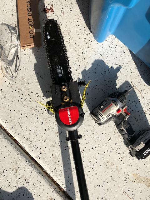 Craftsman p210 deals pole saw