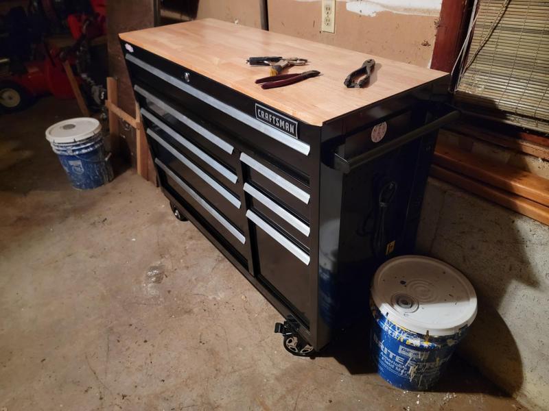 52in Wide 8-Drawer Workstation