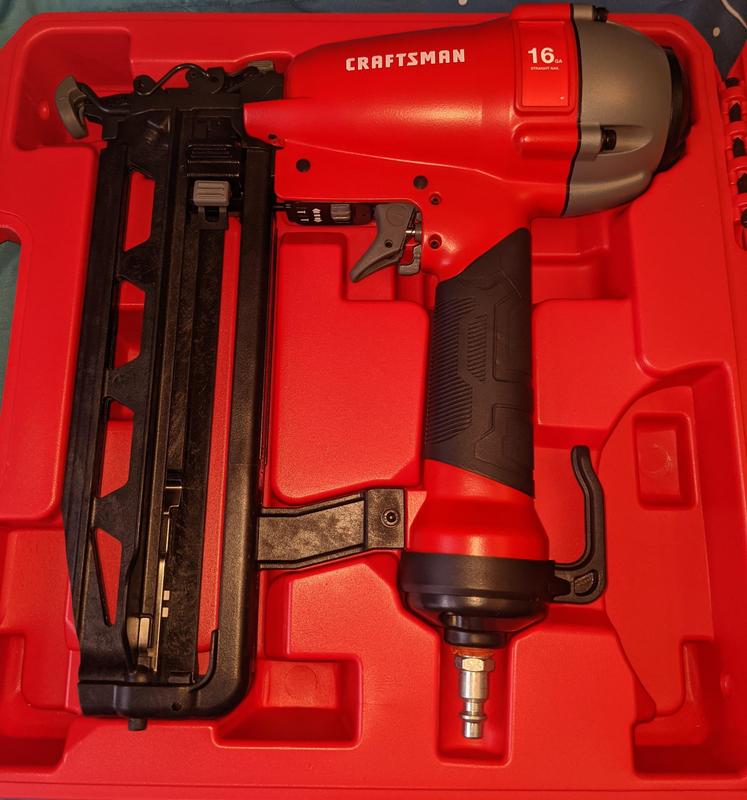 Craftsman pneumatic deals finish nailer