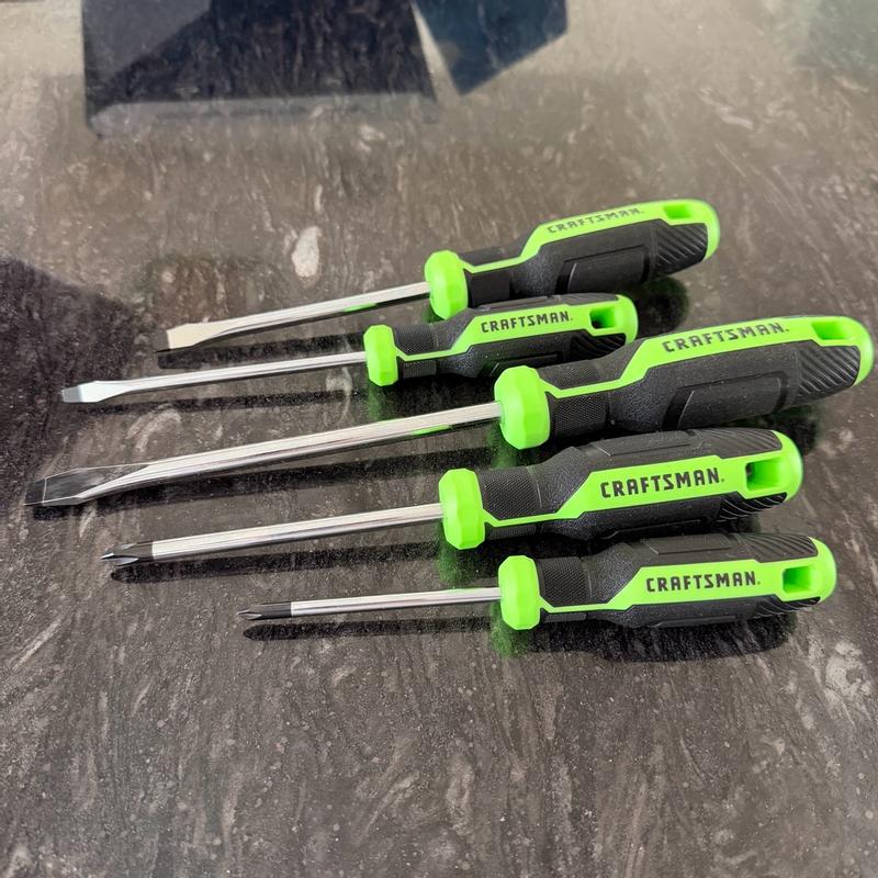 Hi-Vis Screwdriver Set (5 Pc)