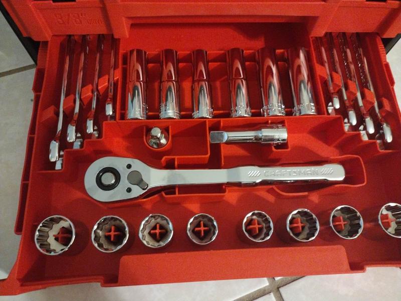 VersaStack™ standard (SAE) and metric mechanics tool set with case