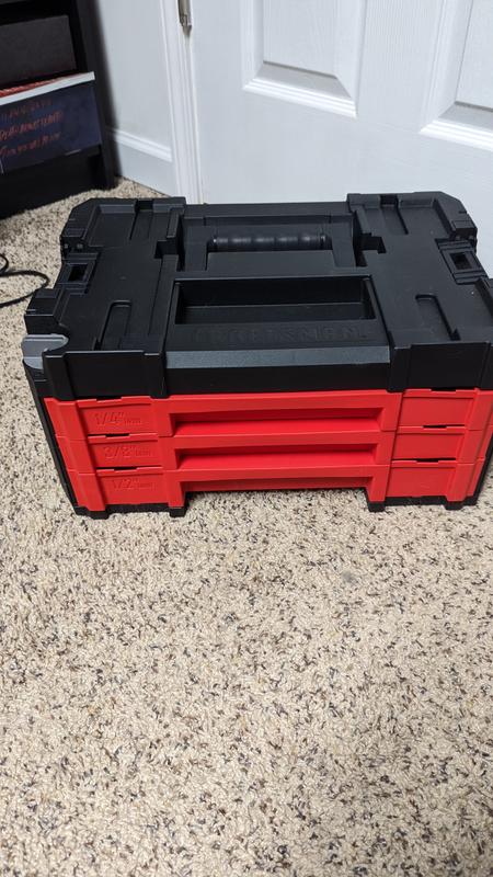 Craftsman versastack 3 drawer deals