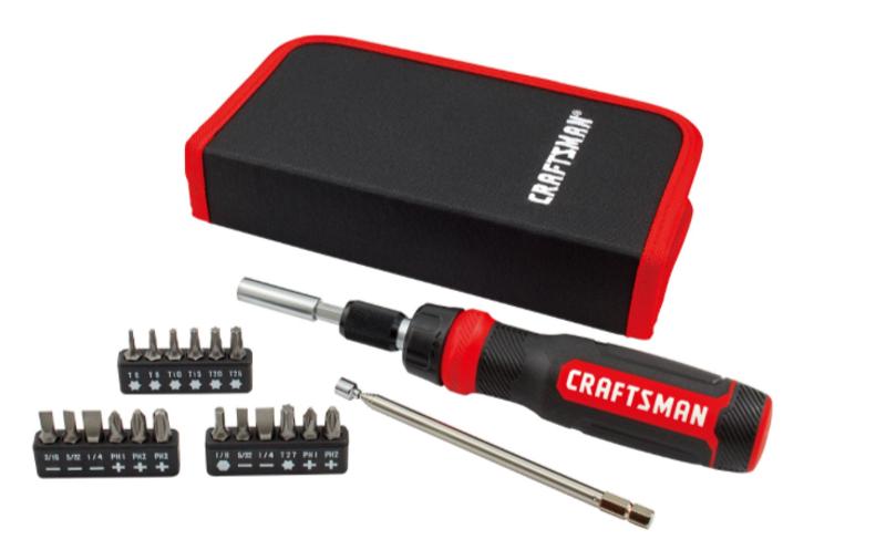CRAFTSMAN 26-Piece Ratcheting Multi-bit Variety Pack Screwdriver