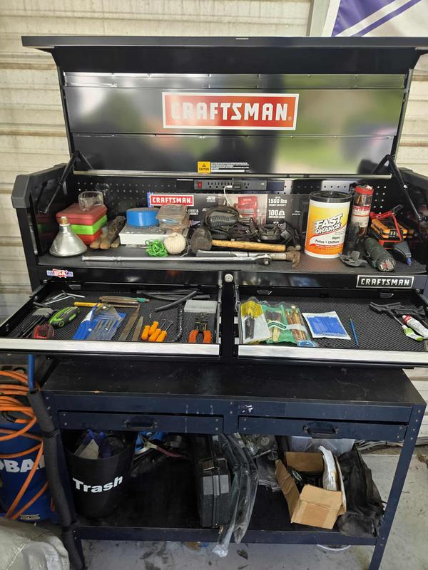 S2000 Series 52 Inch Wide 8-drawer Tool Chest (Black)