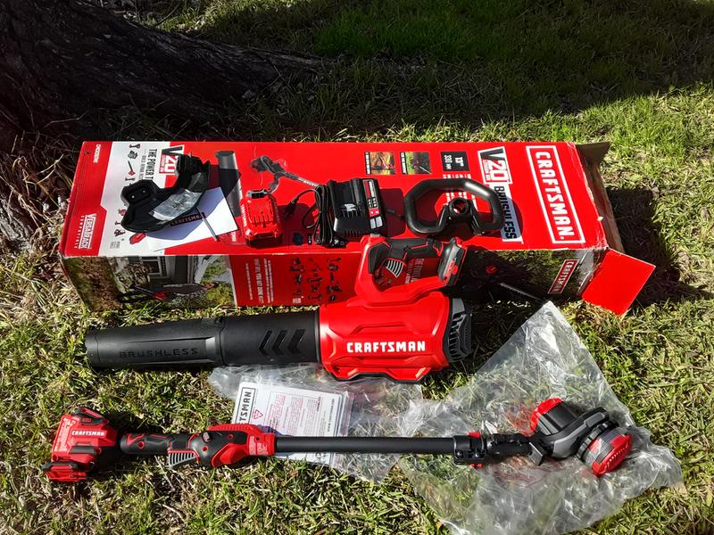 Craftsman trimmer and blower combo hot sale