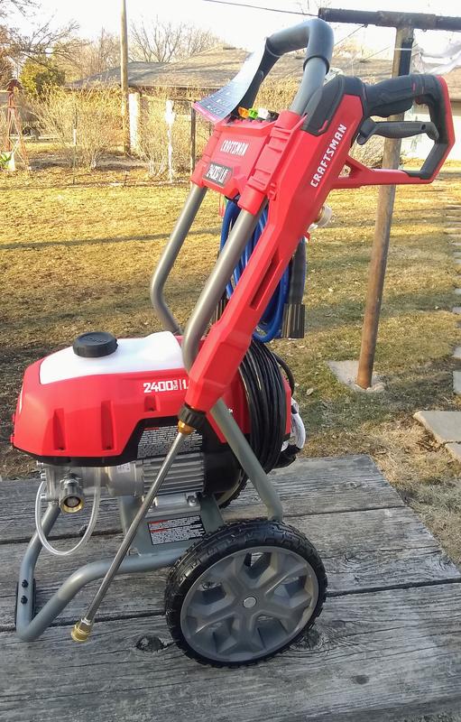 Craftsman Electric Cold Water Pressure Washer 2400 PSI CMEPW2400 RONA