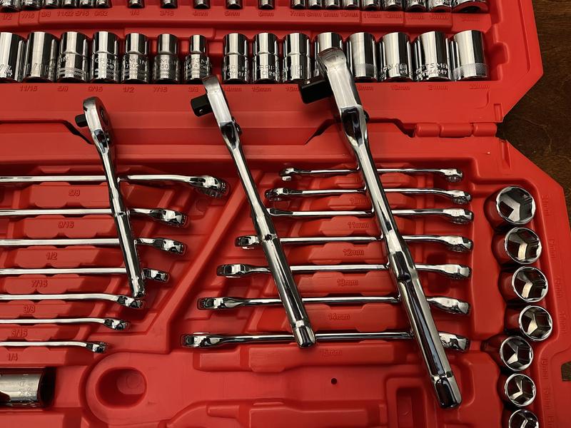 Craftsman 189 deals piece socket set