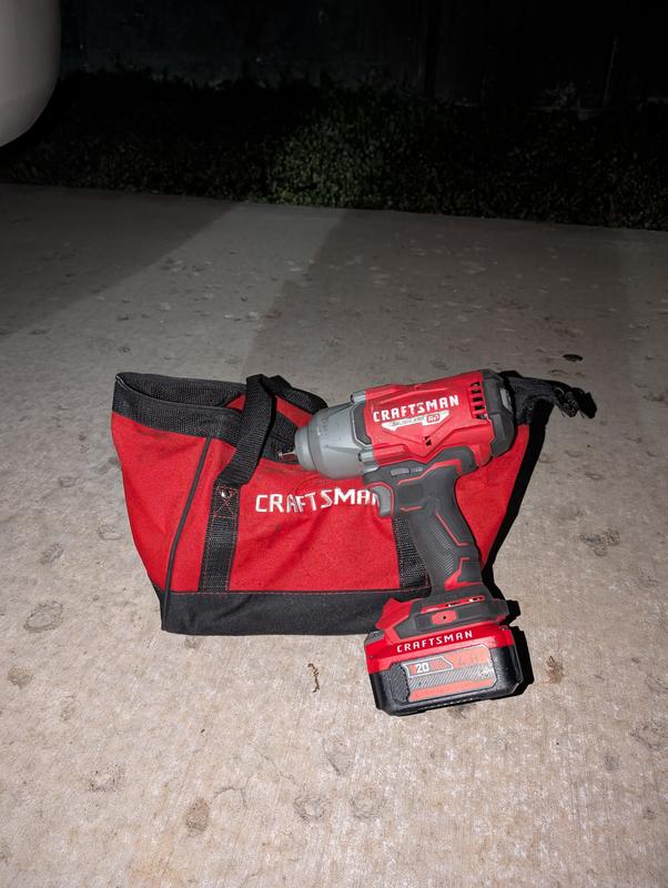 CRAFTSMAN V20* BRUSHLESS RP™ Cordless 1/2-Inch Impact Wrench
