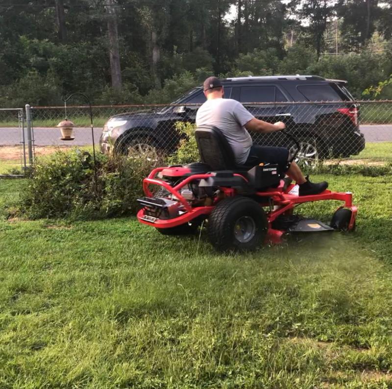 CRAFTSMAN Z550 23 HP V Twin Dual Hydrostatic 50 in Zero Turn Lawn Mower with Mulching Capability Kit Sold Separately at Lowes