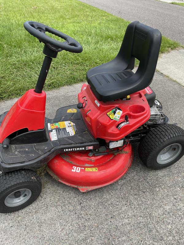 Craftsman r110 riding mower owner's online manual