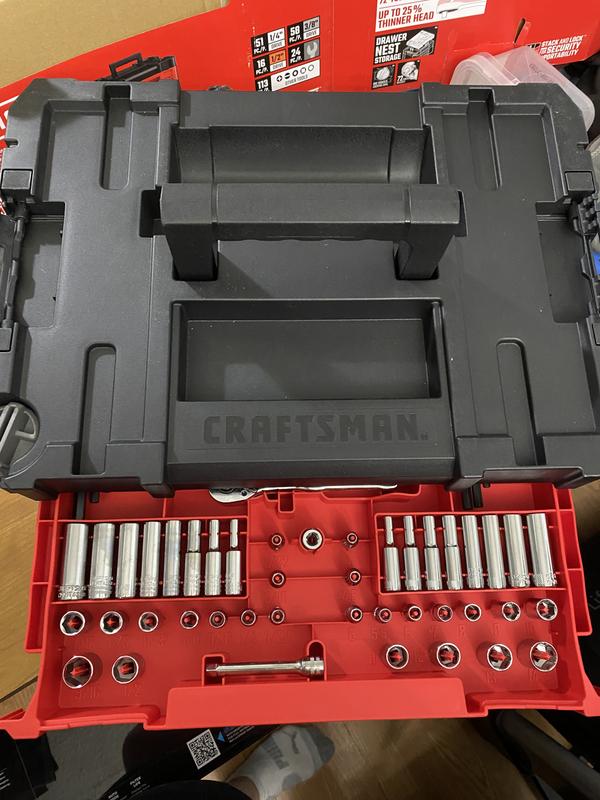 Craftsman 262-Piece VERSASTACK Mechanics Tool Set - CMMT45309