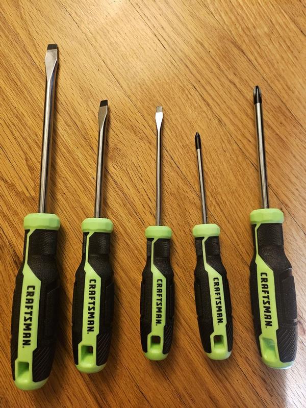 Hi-Vis Screwdriver Set (5 Pc)
