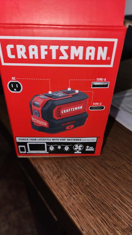 V20* Portable Power Station/inverter (150 Watt) (Tool Only)
