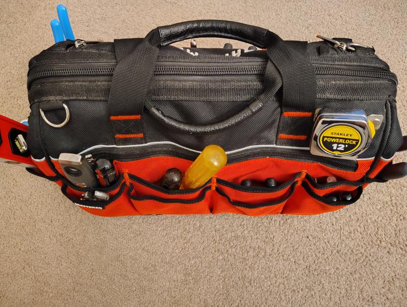 CRAFTSMAN® VERSASTACK™ 17-inch Zippered Tool Bag with 31 Pockets