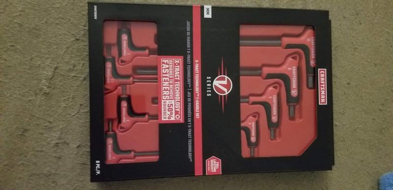 鎌　４点セット CRAFTSMAN V-Series Assorted Standard (SAE) (13-Pieces) Hex Key Set