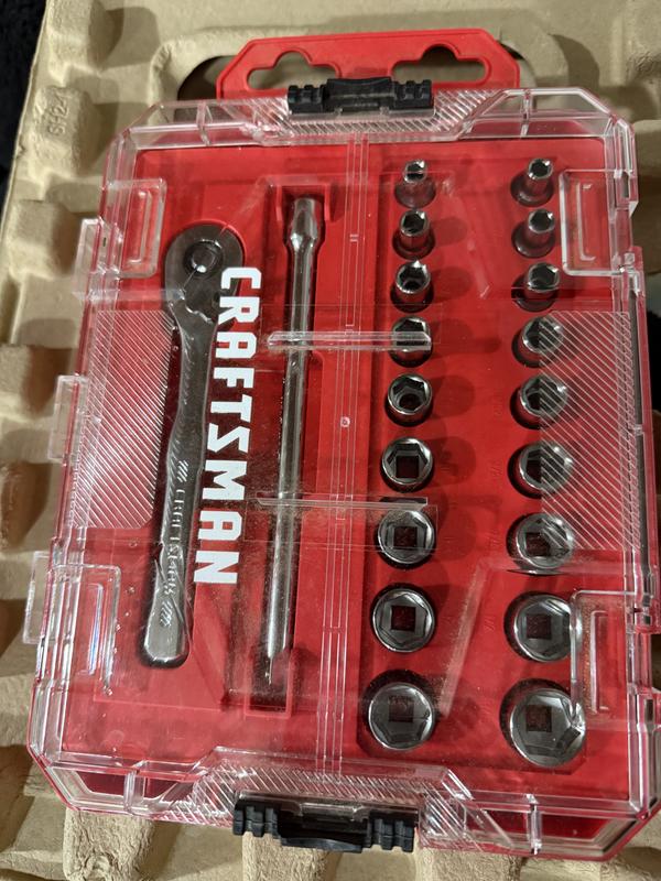 CRAFTSMAN® 1/4 In. Drive Mechanics Tool Set (20-piece)