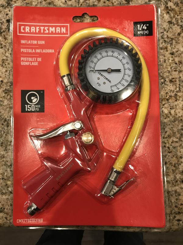 Craftsman inflator deals gun