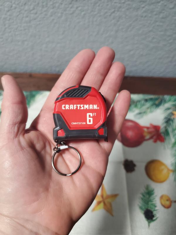 CRAFTSMAN® 6 ft. Keychain Tape Measure