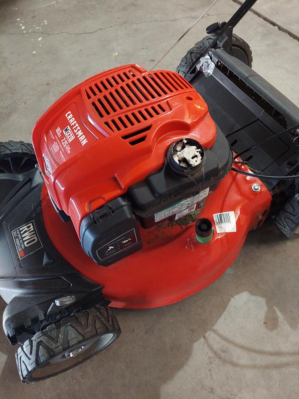 CRAFTSMAN M320 163 cc 21 in Self propelled Gas Lawn Mower with Briggs Stratton Engine in the Gas Push Lawn Mowers department at Lowes