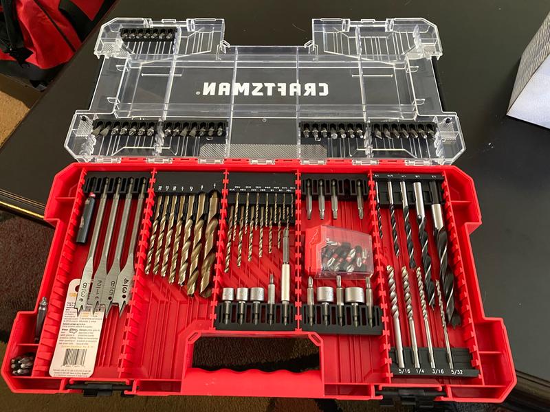 Craftsman 85 piece drilling and driving kit sale