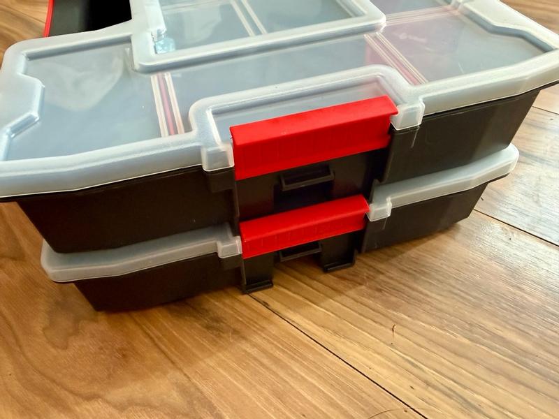 14-Compartment Medium Parts Organizer (2-Pack)