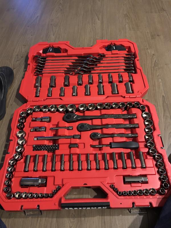 Craftsman 150 piece tool deals set gunmetal