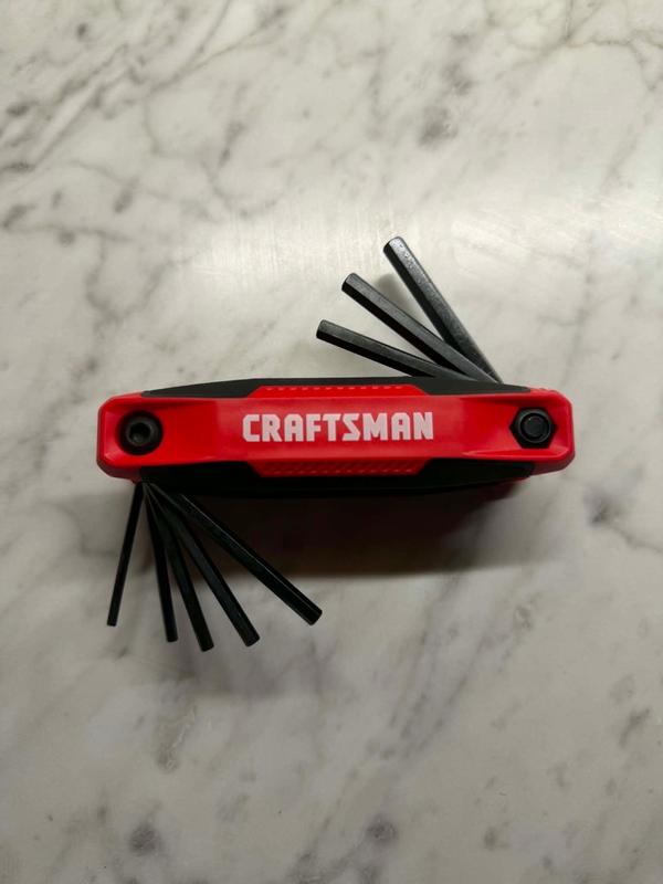 Craftsman 25-Key 3-Pack Folding Hex Set - CMHT26004 | Blain's Farm