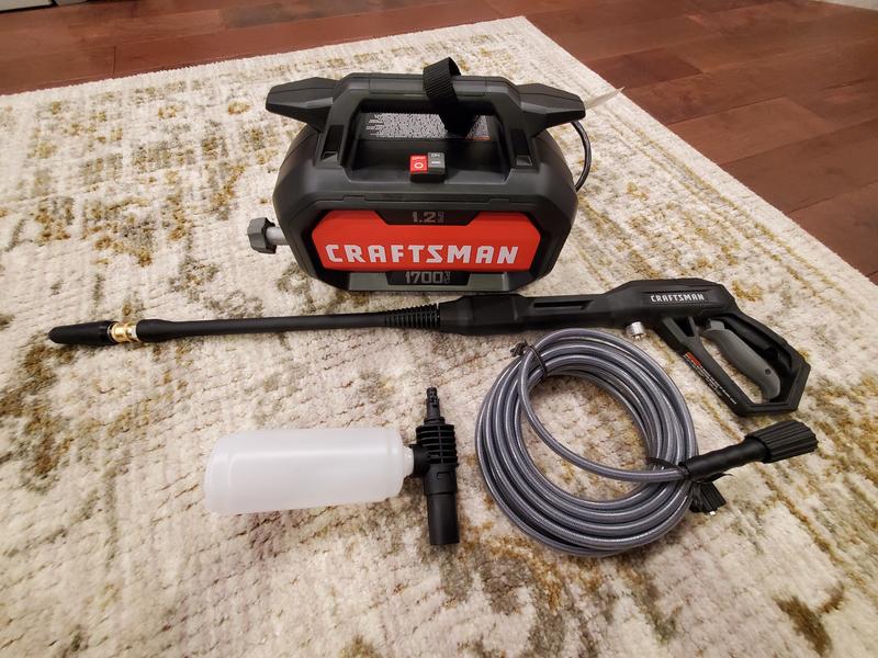 Craftsman 1700 deals power washer