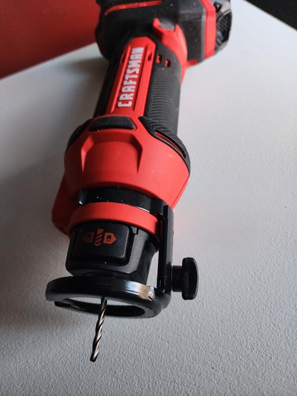 CRAFTSMAN V20 Cutout Tool 1-speed 20-volt Max Routing Cordless Rotary ...