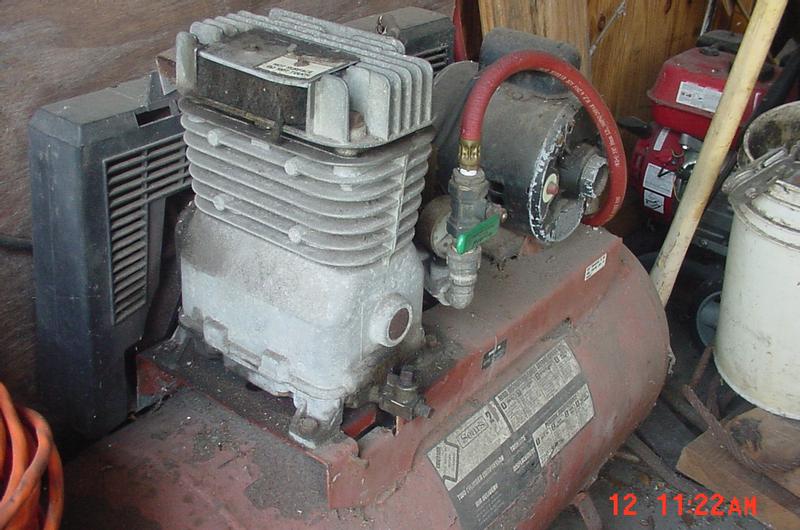 CRAFTSMAN 220 VOLT HP 30 GALLON BELT DRIVE COMPRESSOR Air, 49 OFF