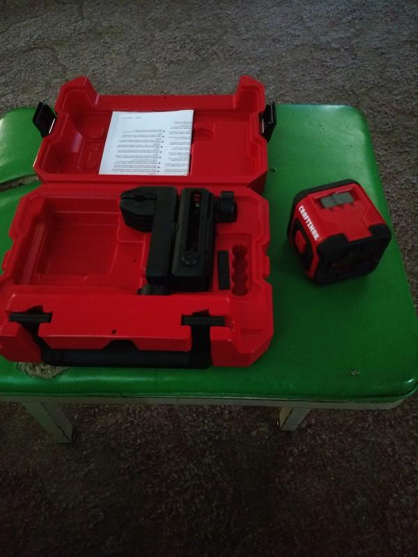 CRAFTSMAN Green 55 ft Self Leveling Outdoor Line Generator Laser