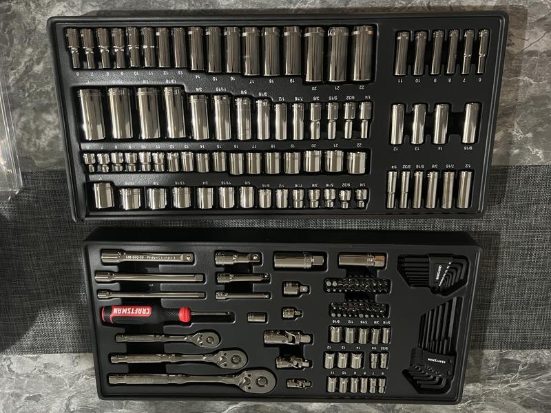 CRAFTSMAN® OVERDRIVE™ Gunmetal Chrome Standard (SAE) and Metric