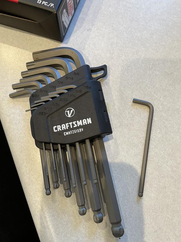 9/64in Hex Key for 8-32 Cap Screws