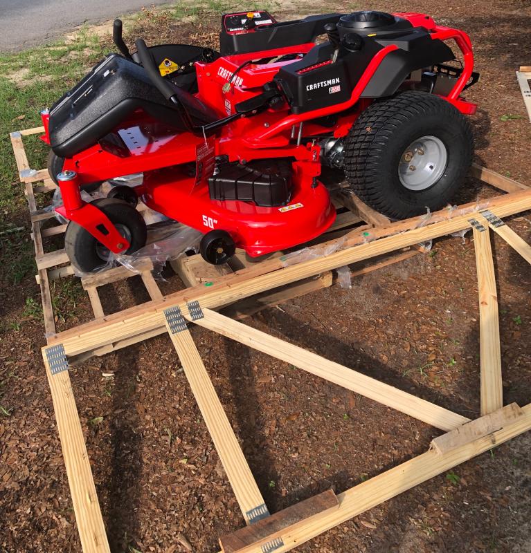 Craftsman z550 online bagger