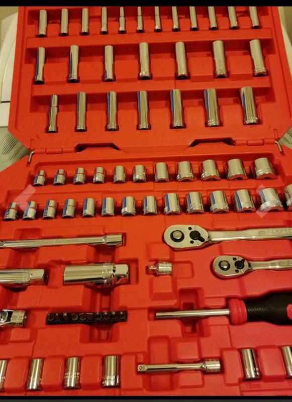 CRAFTSMAN 105-Piece Standard (SAE) and Metric Combination Polished