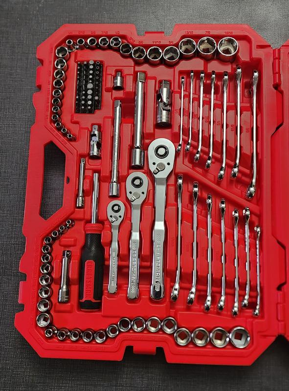 Craftsman 189 deals piece socket set