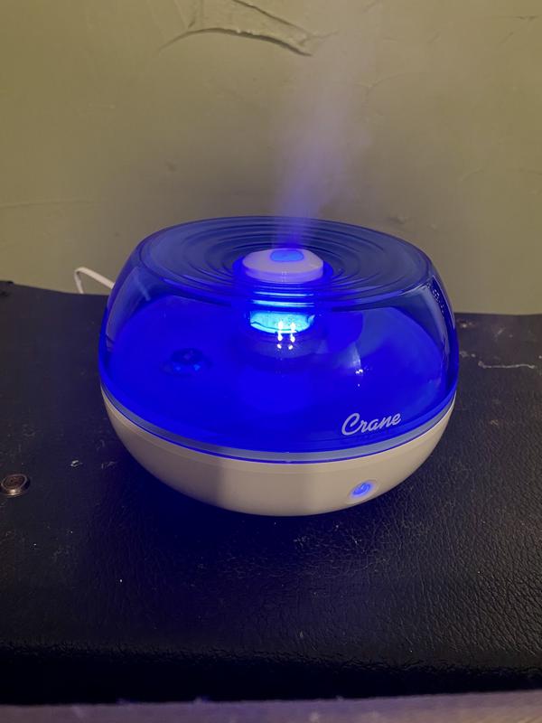 Blue light is nice at night