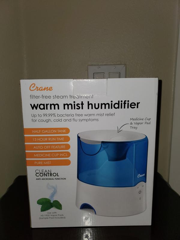 Crane Warm Mist Humidifier With 2 Sd, Crane Warm Mist Humidifier