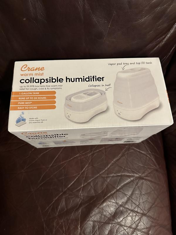 HALLS Collapsible Cool Mist Humidifier, 3.5L/1 Gallon - Crane USA
