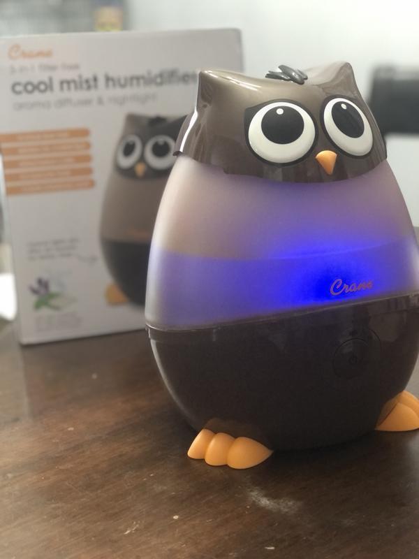 Crane Baby 3-in-1 Baby Humidifier with Adjustable Night Light