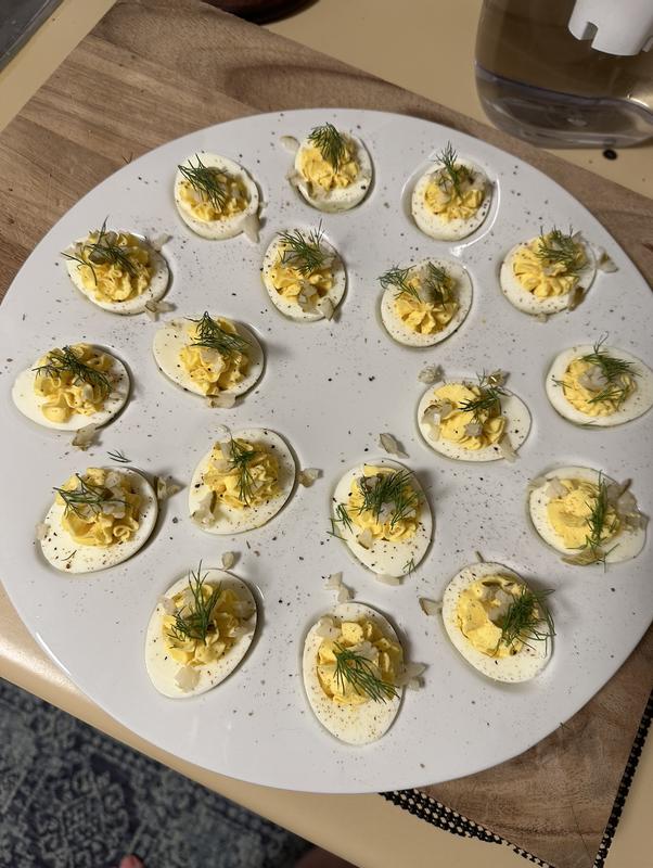 Deviled egg serving clearance dish