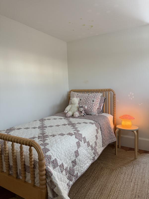 Jenny Lind Dyed Lilac Rose Wood Kids Twin Bed + Reviews | Crate & Kids