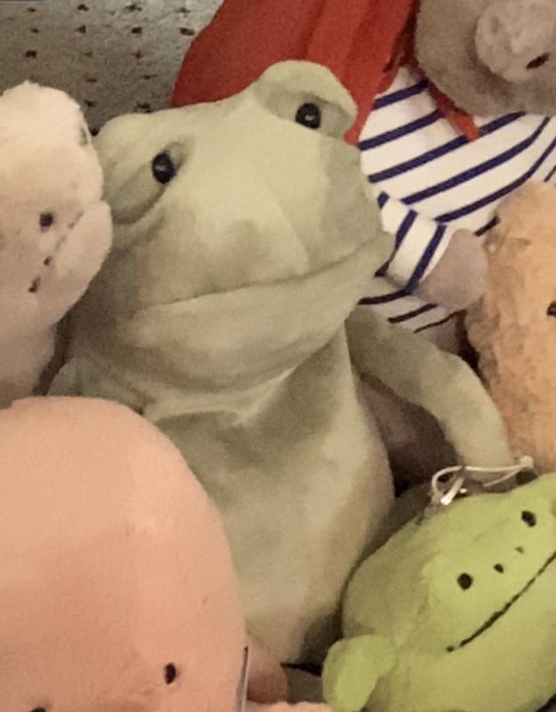  fergus frog カエル 蛙親子　ぬいぐるみ レア　二体 Fergus Frog - Official Jellycat