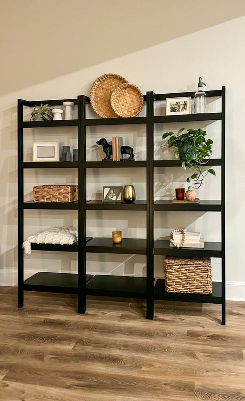 Crate and barrel sawyer leaning bookcase hotsell
